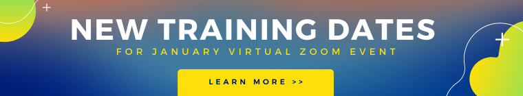 New Training dates for January Virtual Zoom Event